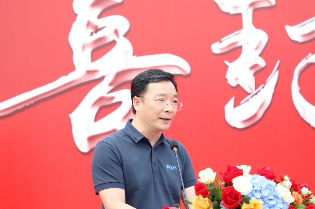 喜封金頂，不負(fù)佳期丨茶山尚錦匯項(xiàng)目封頂儀式圓滿舉行(圖7)